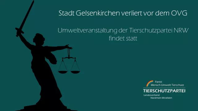 Bild: Einstweilige Verfügung gegen Stadt Gelsenkirchen - Tierschutzpartei gewinnt vor Gericht