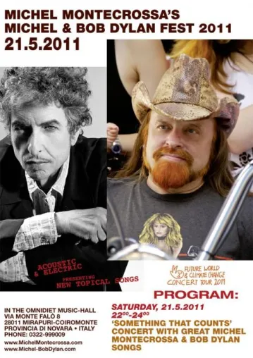 Bild: Michel & Bob Dylan Fest 2011 am Lago Maggiore - Live-Konzert feiert bedeutende Songwriter