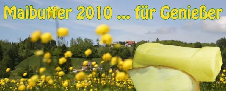 Bild: Maibutter und alles schmeckt plötzlich viel besser