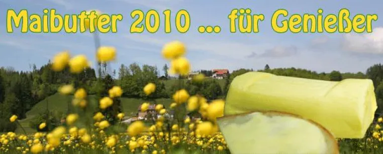 Bild: Maibutter und alles schmeckt plötzlich viel besser