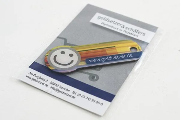 Bild: Werbemittel der Woche: Einkaufswagenlöser