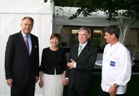 Bild: Gubor beim Sommerfest des Bundespräsidenten