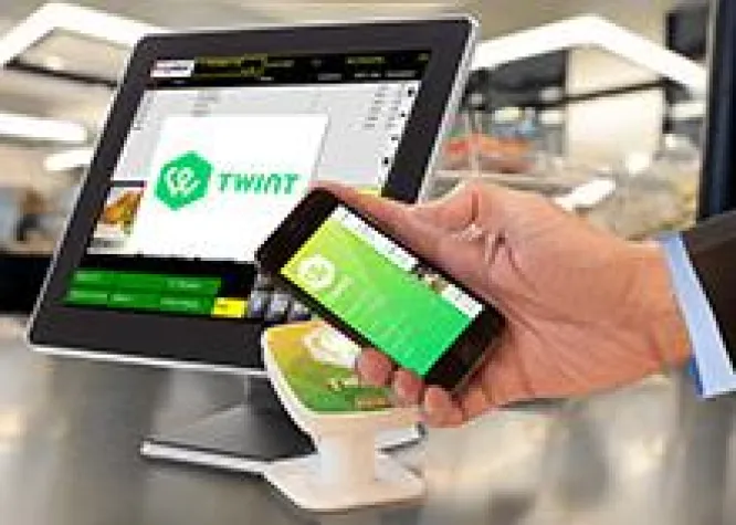 Bild: TCPOS präsentiert TWINT – das digitale Portemonnaie