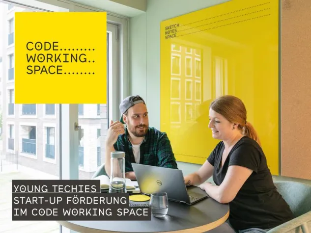 Bild: CODE WORKING SPACE fördert Start-ups aus der Hamburger Tech-Szene