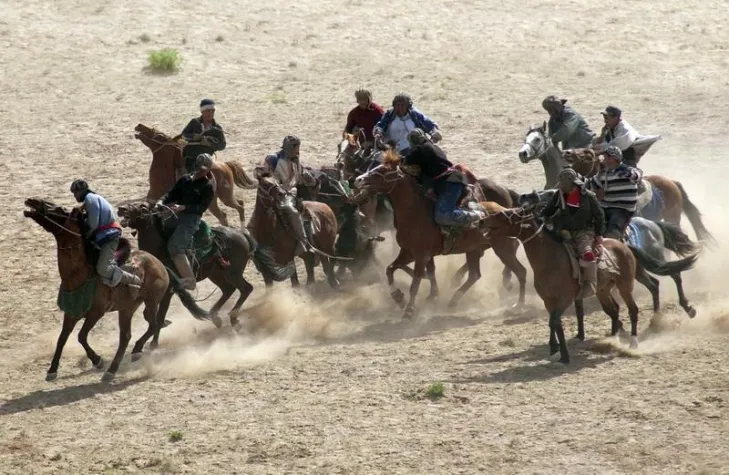 Bild: Frühlingsfest in Usbekistan