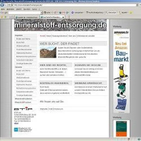 Bild: Mineralstoff-Entsorgung.de - jetzt kostenlos Angebote oder Gesuche schalten