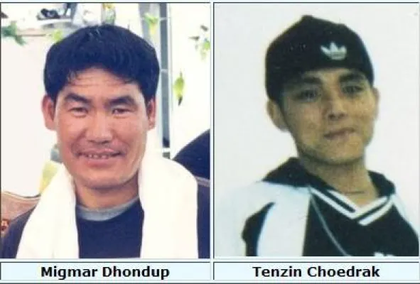 Bild: Zwei tibetische Sozialarbeiter aus Lhasa zu 14 bzw. 15 Jahren Gefängnis verurteilt