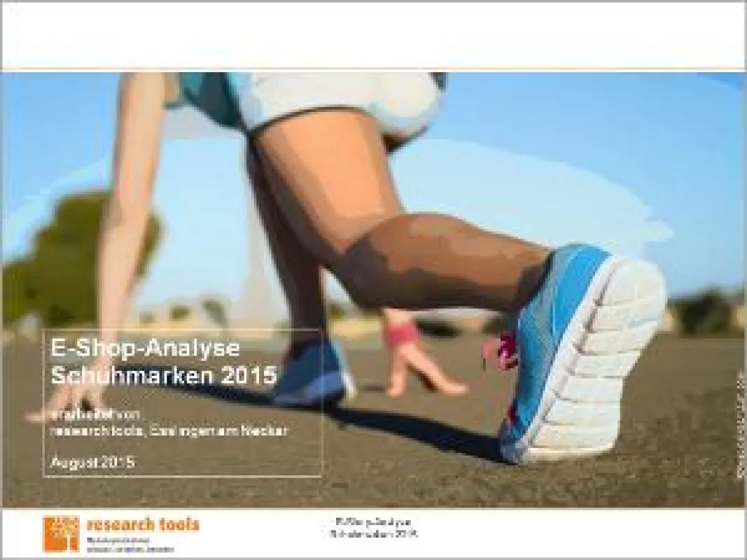 E-Shop-Analyse Schuhmarken 2015