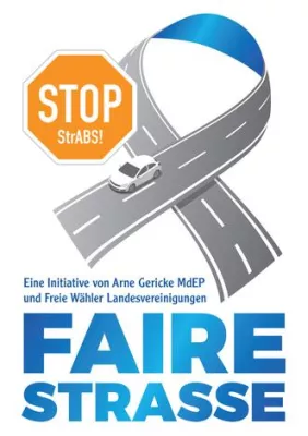 GEGEN STRAßENAUSBAUBEITRÄGE: FREIE WÄHLER FORDERN „FAIRE STRASSE“ FÜR M-V Bild: GEGEN STRAßENAUSBAUBEITRÄGE: FREIE WÄHLER FORDERN „FAIRE STRASSE“ FÜR M-V
