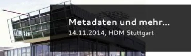 Bild: Markupforum 2014: Die XML-Fachtagung in Stuttgart