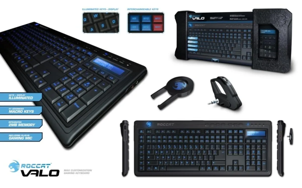 ROCCAT™ Valo Max Customization Gaming Keyboard