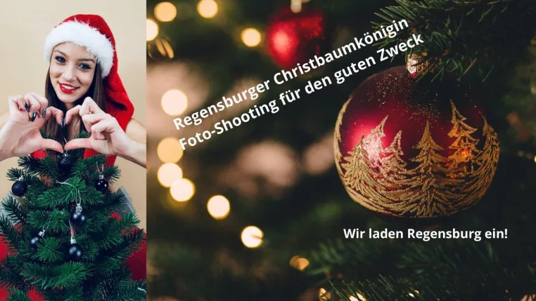 Bild: Regensburger Christbaumkönigin Foto-Shooting für den guten Zweck