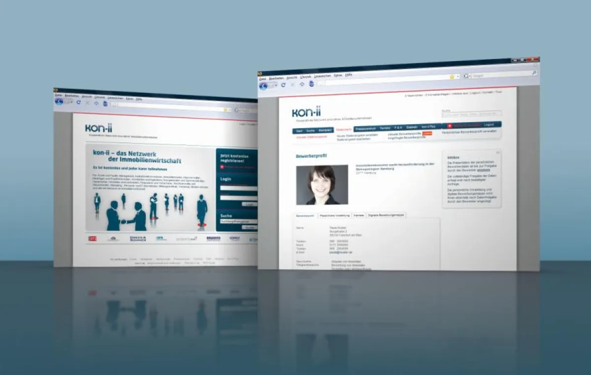 kon-ii Bewerberprofil