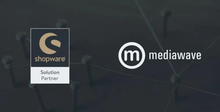 mediawave ist neuer zertifizierter Shopware Solution Partner Bild: mediawave ist neuer zertifizierter Shopware Solution Partner