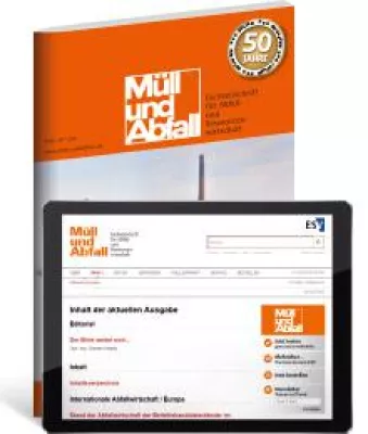 Bild: Die Fachzeitschrift »Müll und Abfall« wird 50!