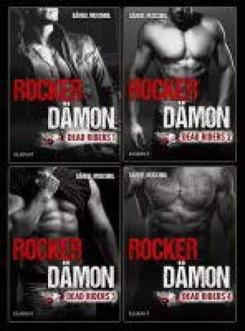 Bild: Die "Rocker Dämon" Serie: Rocker-Tetralogie von Bärbel Muschiol aus dem Klarant Verlag