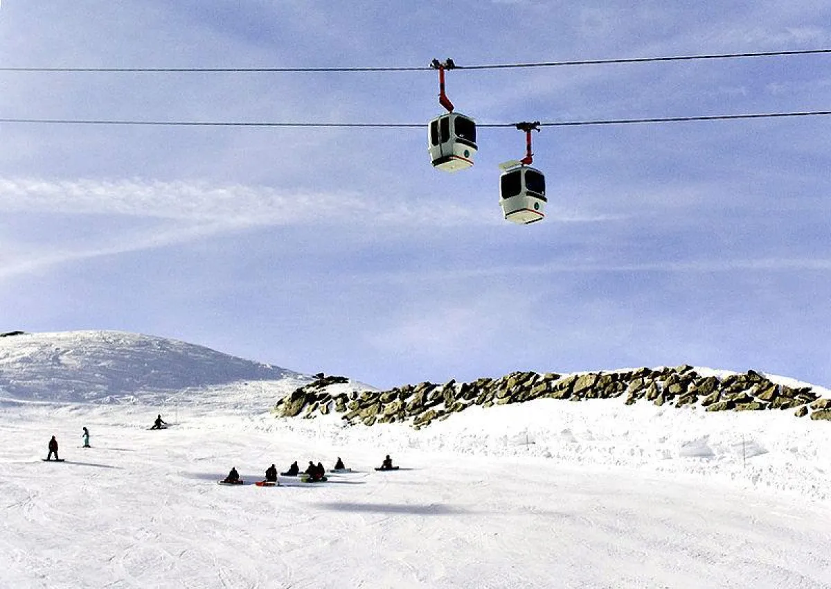 © Lite Wikimedia, Skigebiet bei Chamonix