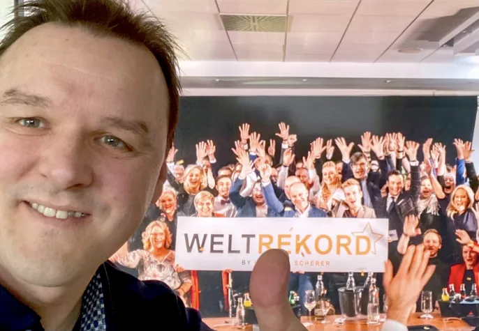 Weltrekord nach 60 Sekunden Bild: Weltrekord nach 60 Sekunden