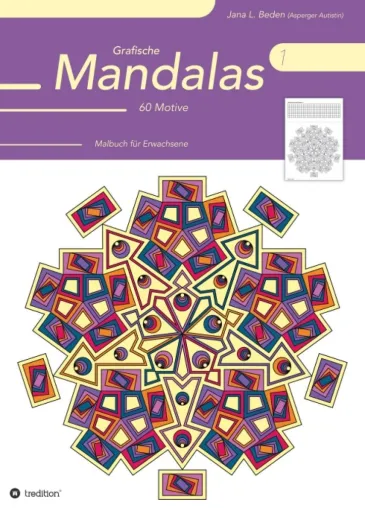 Bild: Grafische Mandalas 1 - Kreatives Malbuch für Erwachsene
