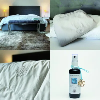 Bild: slowsleeping - Premium Bedding Produkte mit natürlicher Alge  für Beauty & Wellness im Schlaf.