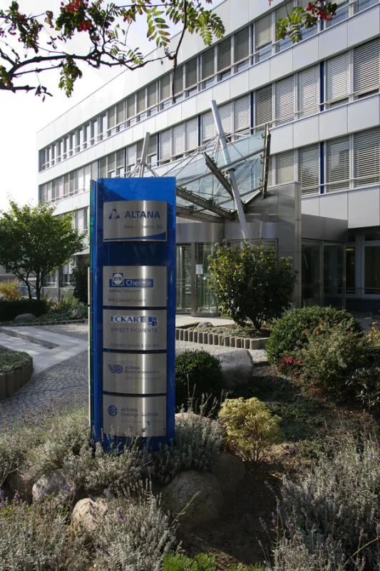Headquarters ALTANA Chemie AG in Wesel am Niederrhein.