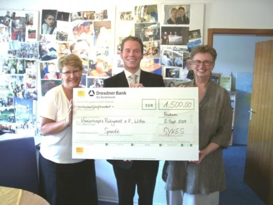 Bild: SYKES-Mitarbeiter unterstützen gemeinnützige Projekte