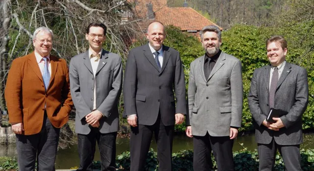 Bild: Gespräch mit Ulrich Rüter an der Hochschule Harz-Geschäftsführer des Bundesverbandes Tourismuswirtschaft