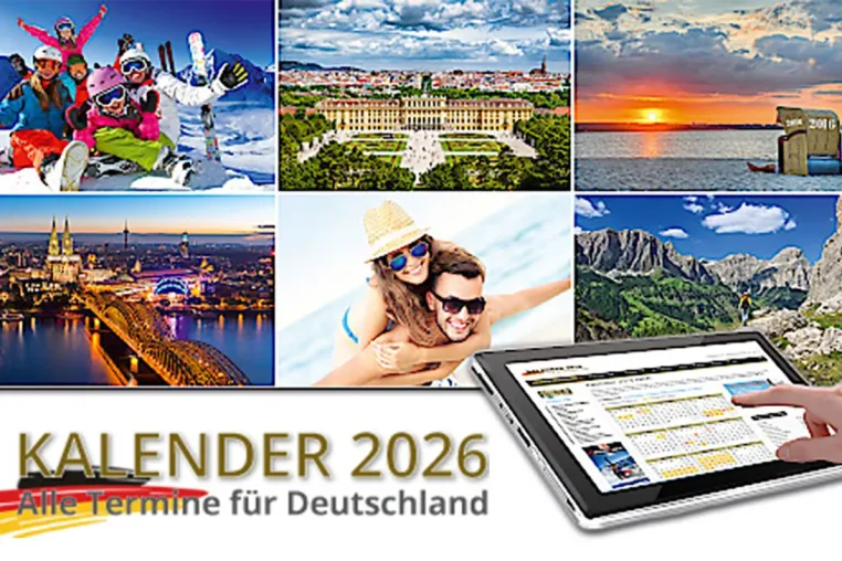 Die besten Brückentage 2026 Bild: Die besten Brückentage 2026