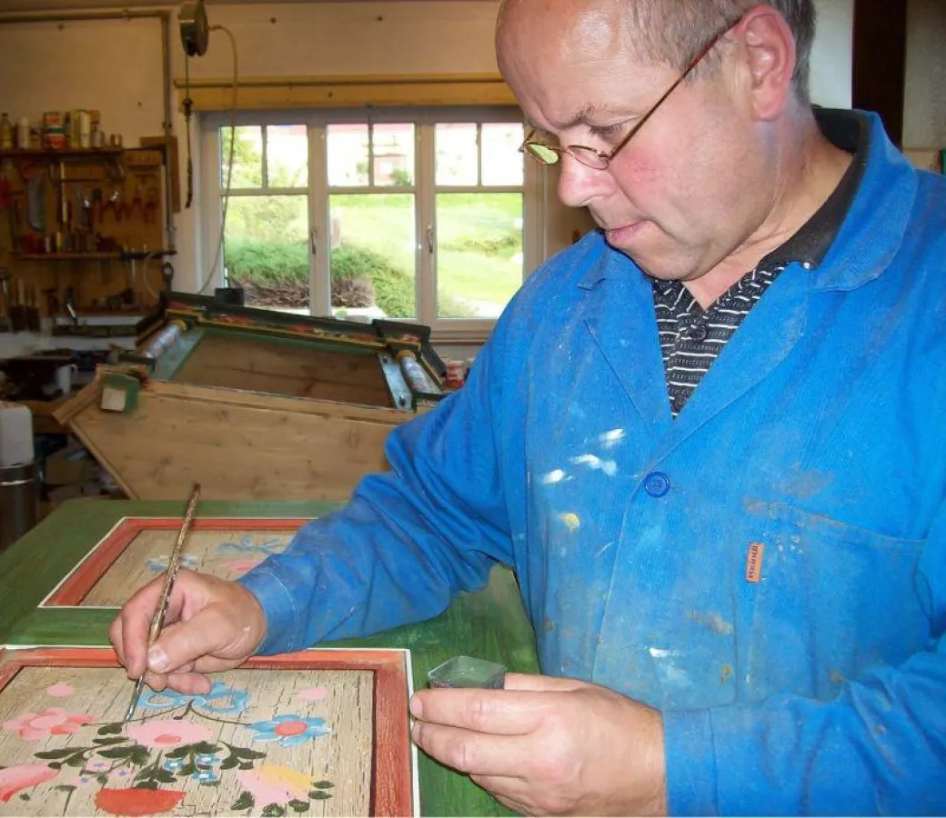 Die Kreativ Werk Tage für altes Handwerk finden im Schloss Weinberg im Mühlviertel statt.