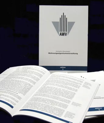 Bild: WEG-Fachliteratur im Selbstverlag - „edition AWV“ startet mit Broschüre zur Wohnungseigentumsverwaltung