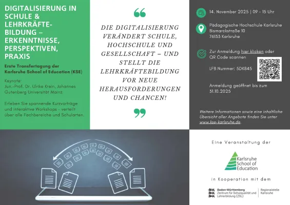 Bild: Digitalisierung in Schule & Lehrkräftebildung – Erkenntnisse, Perspektiven, Praxis