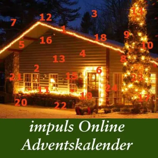 Online Adventskalender des impuls – Verlag für Persönlichkeitsentwicklung Bild: Online Adventskalender des impuls – Verlag für Persönlichkeitsentwicklung