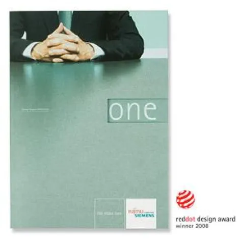 Bild: Münchner Markenagentur RED gewinnt wieder den reddot design award mit Fujitsu Siemens Computers