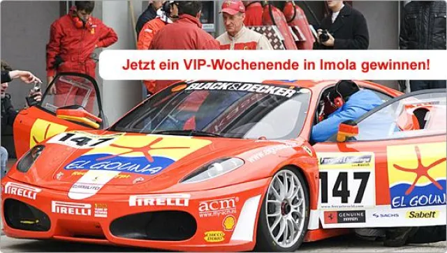Bild: acm europe verlost ein VIP-Weekend bei der Ferrari-Challenge in Imola