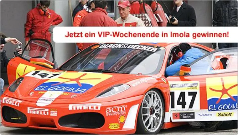 Bild: acm europe verlost ein VIP-Weekend bei der Ferrari-Challenge in Imola