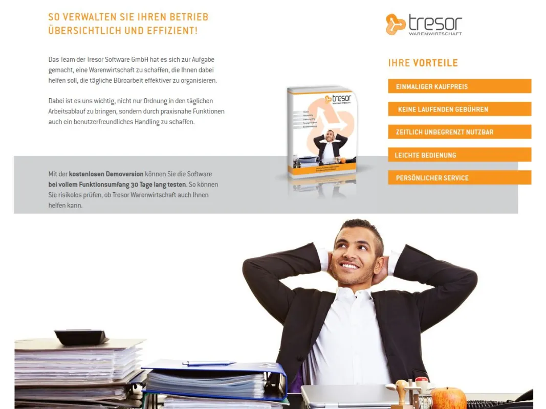 Tresor Warenwirtschaft (© Tresor Software GmbH)