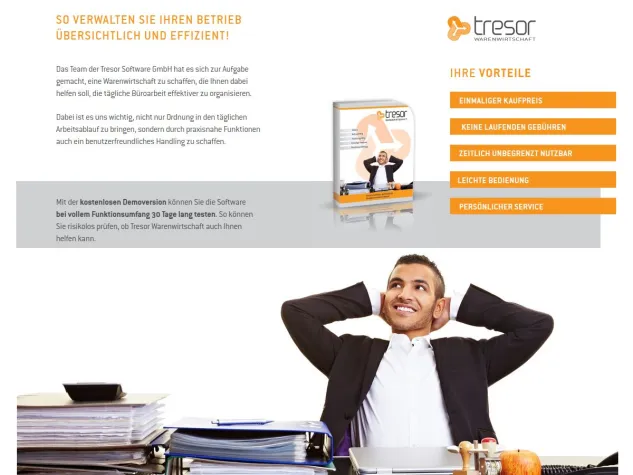 Bild: Tresor Warenwirtschaft mit E-Rechnung Support
