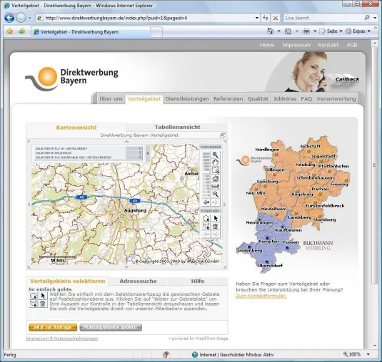 Haushaltwerbung online planen – Neue bayerische Lösung für erfolgreiche Direktverteilungen Bild: Haushaltwerbung online planen – Neue bayerische Lösung für erfolgreiche Direktverteilungen