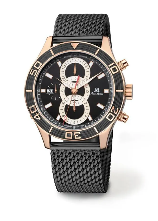 Chronograph Jean Marcel Mythos: Schweizer Mechanik, limitiert auf weltweit 300 Stück