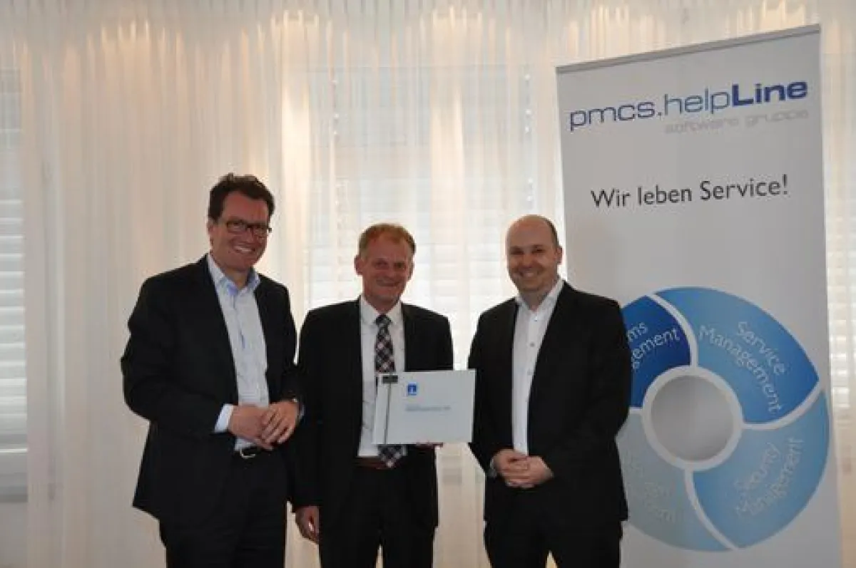 PMCS ist NetApp Platinum-Partner: Dirk K. Martin, geschäftsführender Gesellschafter, und Leif Walter