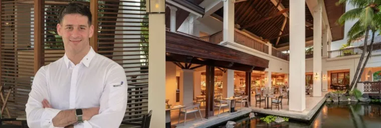 Bild: Guillaume Hardoin als neuer Küchenchef im Hilton Mauritius Resort & Spa