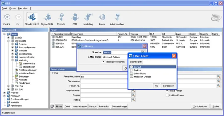 ORS schneller mit Outlook synchronisiert Bild: ORS schneller mit Outlook synchronisiert