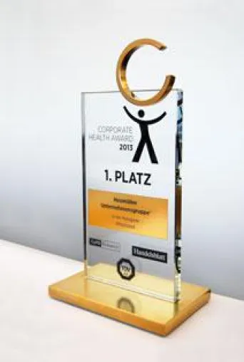 Neumüller Unternehmensgruppe als gesündestes mittelständiges Unternehmen Deutschlands 2013 ausgezeichnet Bild: Neumüller Unternehmensgruppe als gesündestes mittelständiges Unternehmen Deutschlands 2013 ausgezeichnet