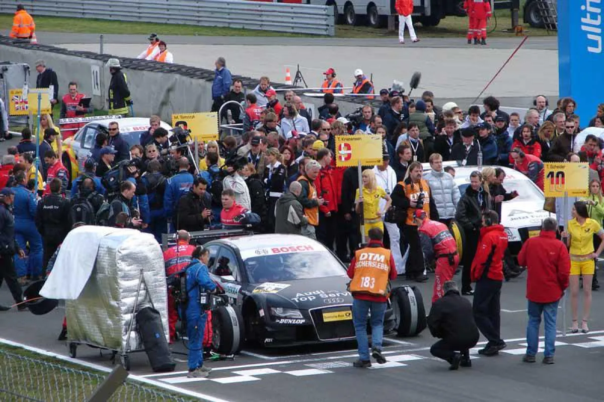 OLYMP am Start für Audi  (Foto: OLYMP, frei zur Veröffentlichung bei Namensnennung)