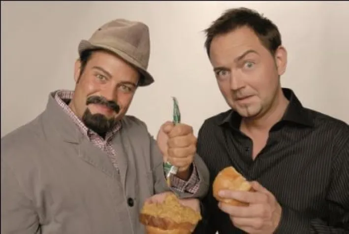 Bild: „Studiotechniker Nullinger“ mit Mike Hager & Stefan Meixner