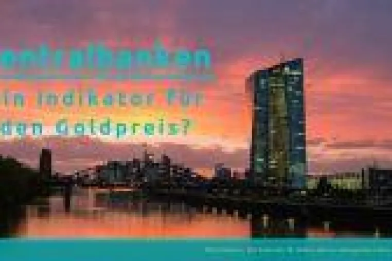 Verkäufe der Zentralbanken - ein Indikator für die Richtung des Goldpreises? Bild: Verkäufe der Zentralbanken - ein Indikator für die Richtung des Goldpreises?