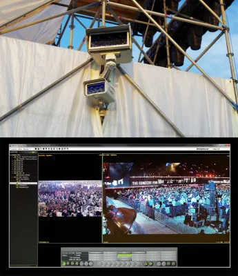 Bild: Dallmeier Panomera® sichert Concert for Valor