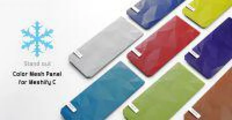 Bild: Fractal Design enthüllt farbige Mesh-Fronten für das Meshify C