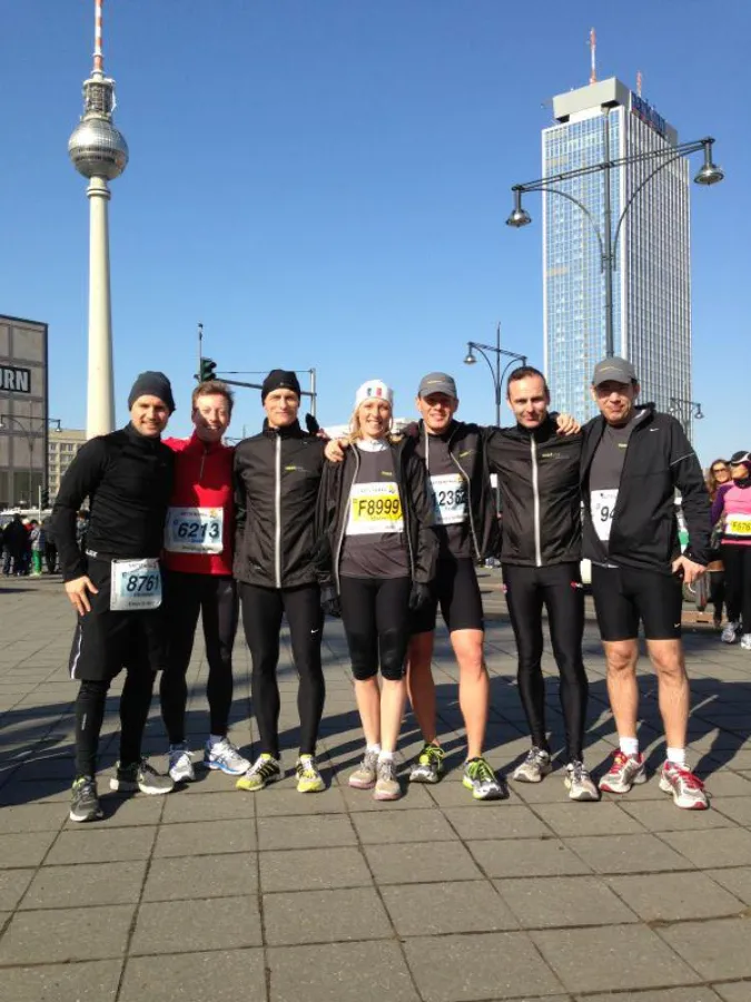 meetyoo und Peter beim Halbmarathon in Berlin