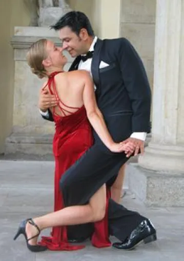 Bild: Berliner Tanzpaar zur Tango-Weltmeisterschaft in Buenos Aires im August 2008 eingeladen